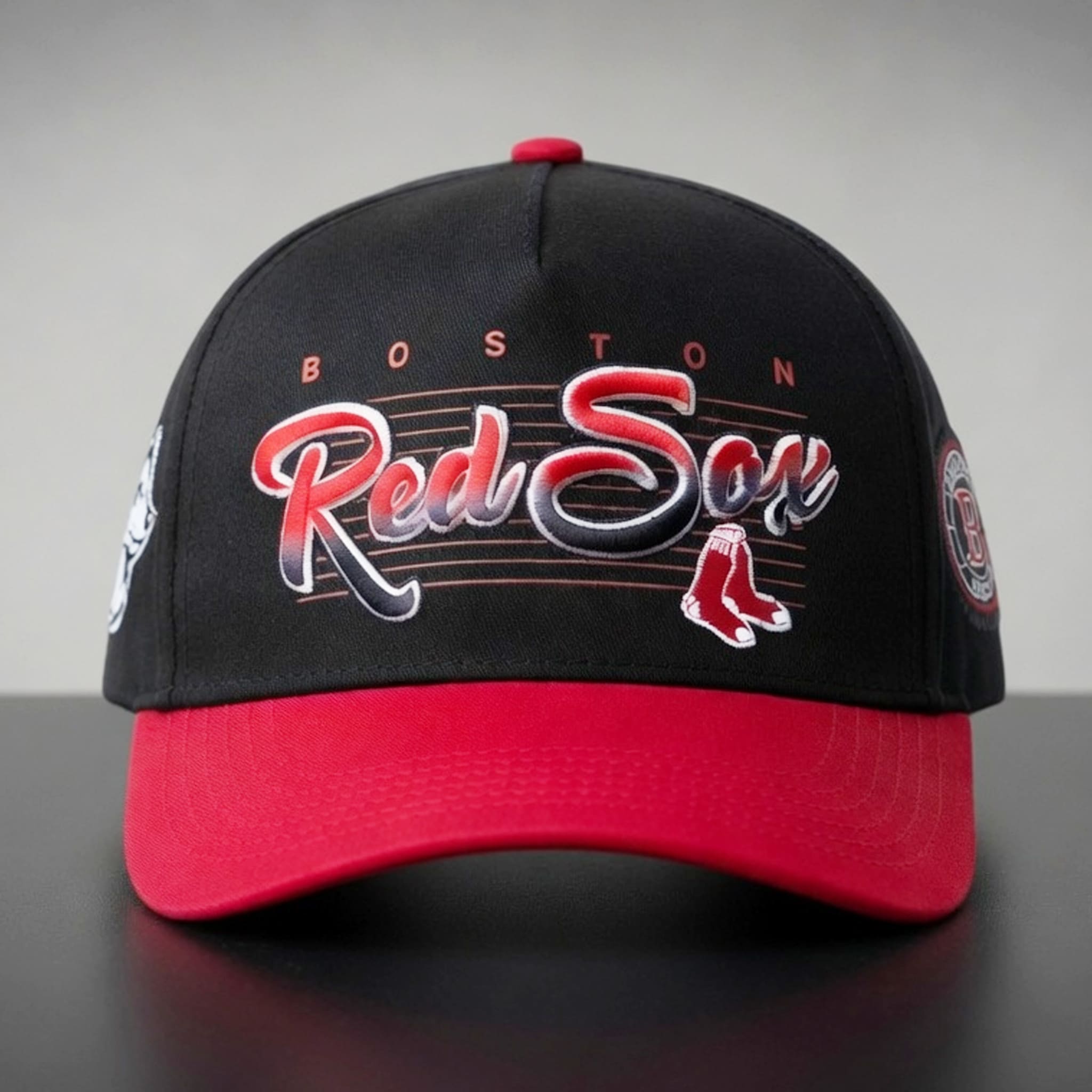 Red Sox Northeastern University Printed Hat 2026 4 Red Sox Northeastern University Hat 2026