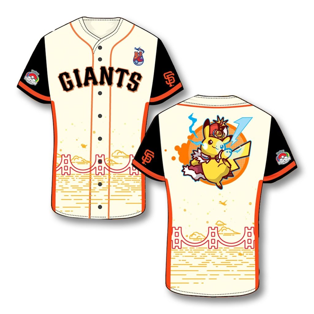 2026 SF Giants Pikachu Jersey Giveaway