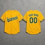 Sacramento A's Gold Alternate Jersey 2026