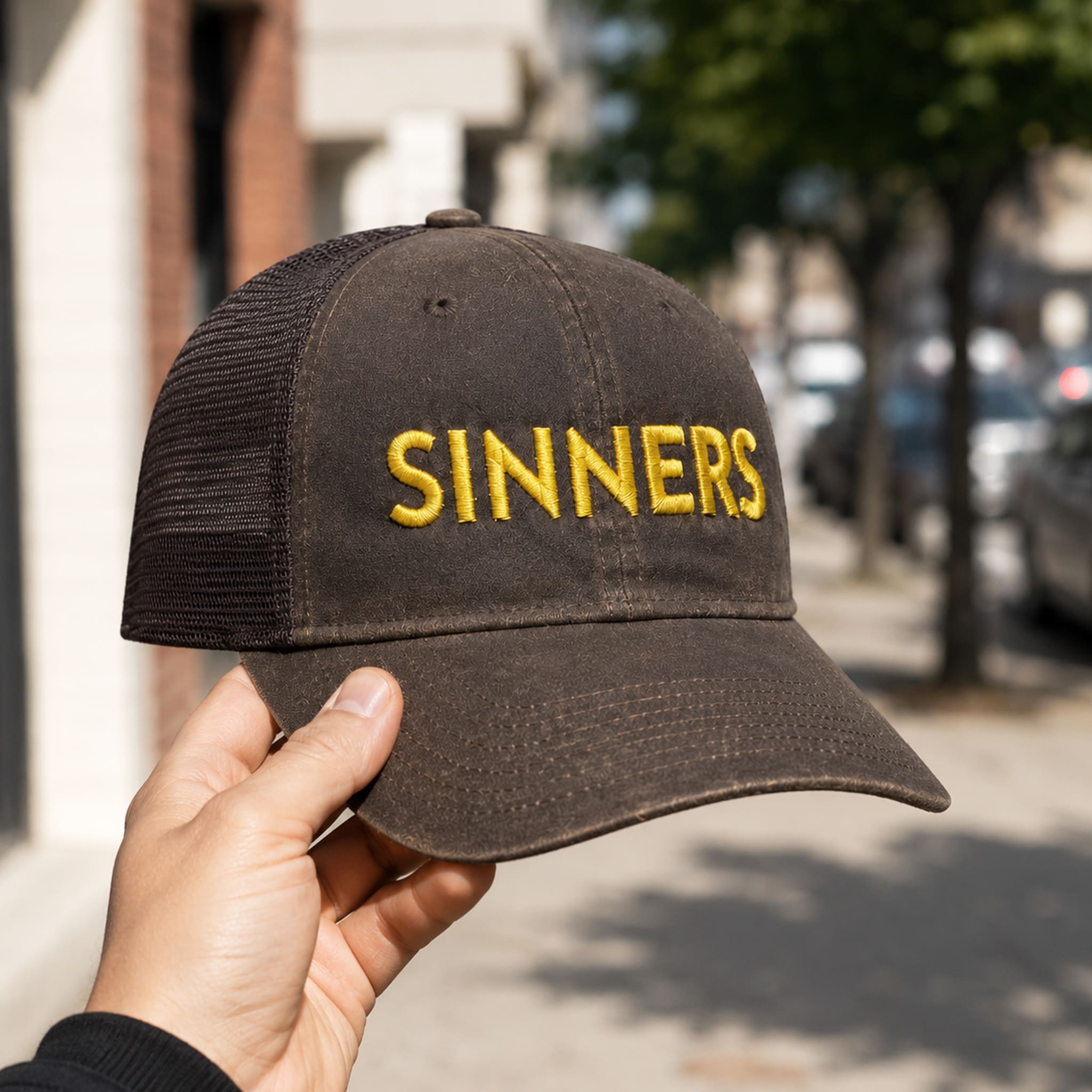 Sinners Movie Retro Hat 2 Sinners Movie Retro Hat 2