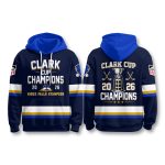 Sioux Falls Stampede Clark Cup 2026 Champions Hoodie