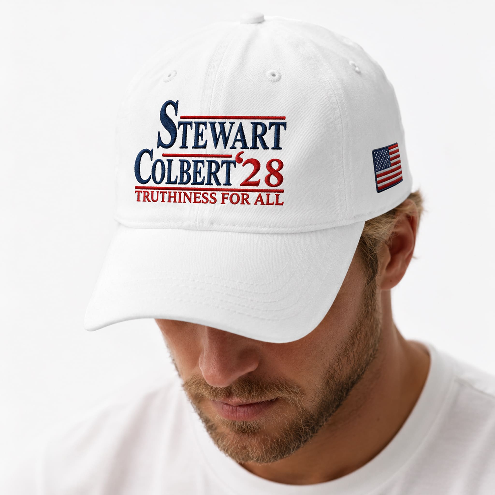 Stewart Colbert 2028 Truthiness For All Hat 2 Stewart Colbert 2028 Truthiness For All Hat 2