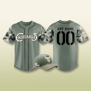 2026 El Paso Chihuahuas Military Appreciation Jersey 1