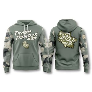 Rocket City Trash Pandas Military Appreciation 2026 Hoodie 1