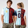 2026 Argentina x Auburn Football Jersey 5 2026 Argentina x Auburn Football Jersey