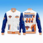 2026 Knicks 3 Times Champions Varsity Jacket