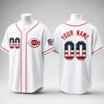 2026 Reds USA 250 Star and Stripe Jersey