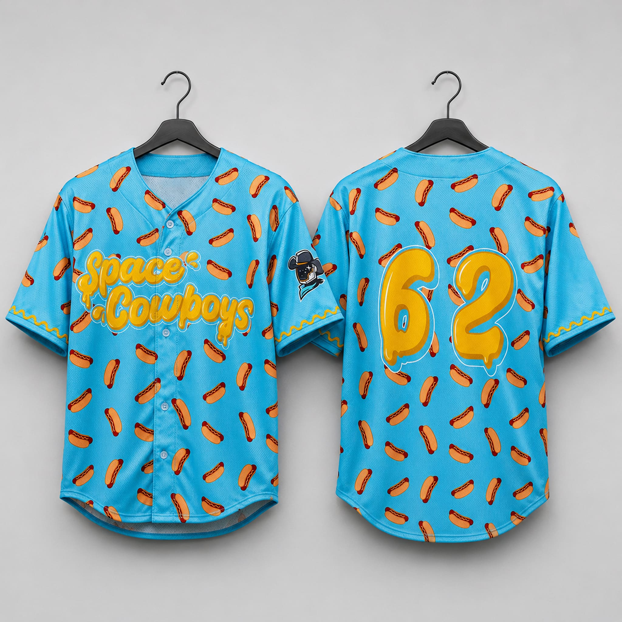 2026 Sugar Land Space Cowboys Hot Dog Jersey 3 2026 Sugar Land Space Cowboys Hot Dog Jersey 3
