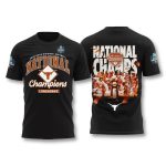 2026 Texas Longhorns Softball National Champions Team Roster Shirt