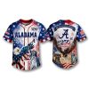 Alabama Crimson Tide USA 250 Star and Stripes Jersey 6 Alabama Crimson Tide USA 250 Star Stripes Jersey 1