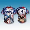 Alabama Crimson Tide USA 250 Star and Stripes Jersey 3 Alabama Crimson Tide USA 250 Star Stripes Jersey