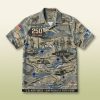 America 250 US Air Force Veteran Tactical Hawaiian Shirt 3