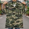 America 250 US Army Veteran Tactical Hawaiian Shirt