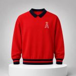 Angels Throwback Collared Crewneck Giveaway 2026