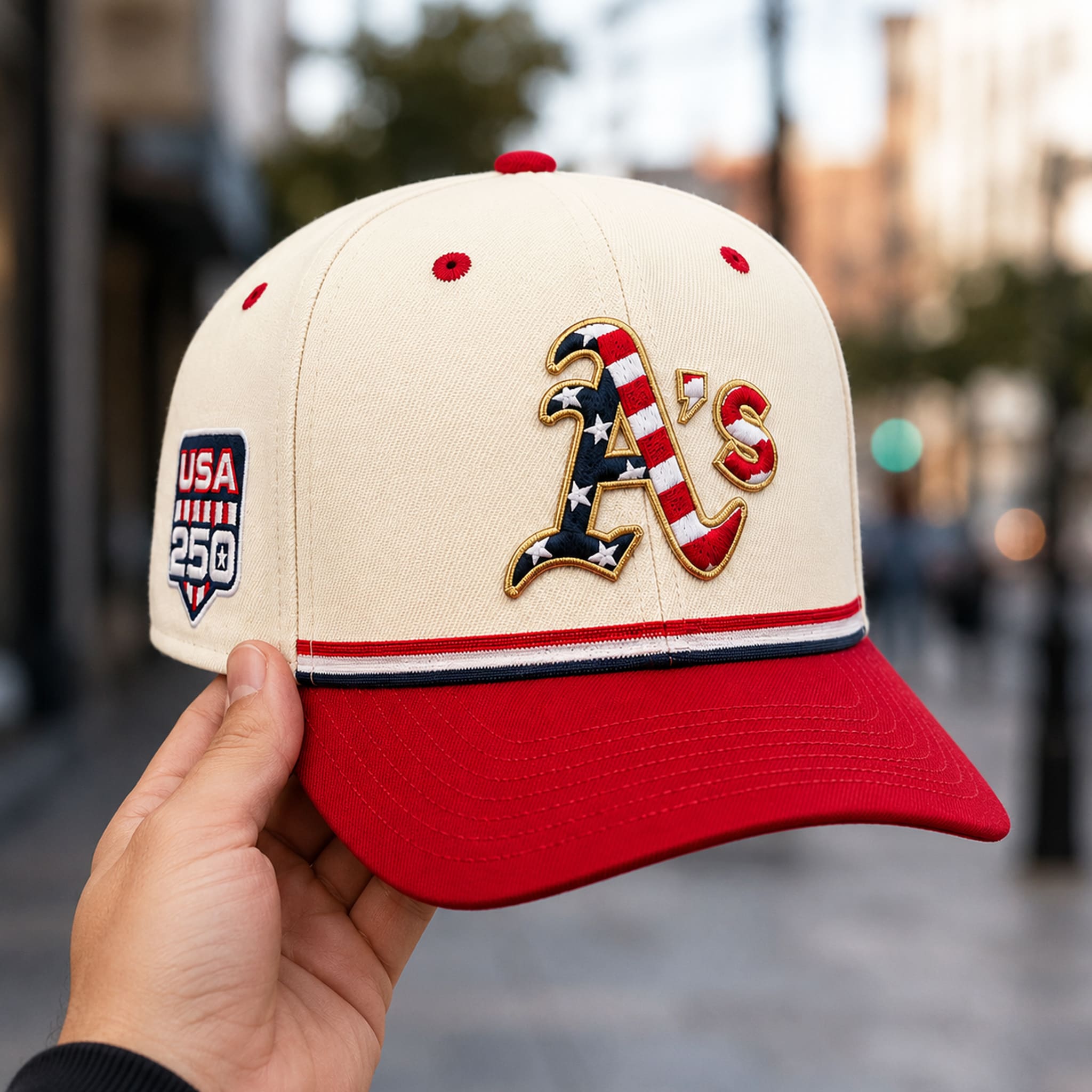 Athletics USA 250 4th of July Hat 5 Athletics USA 250 4th of July Hat