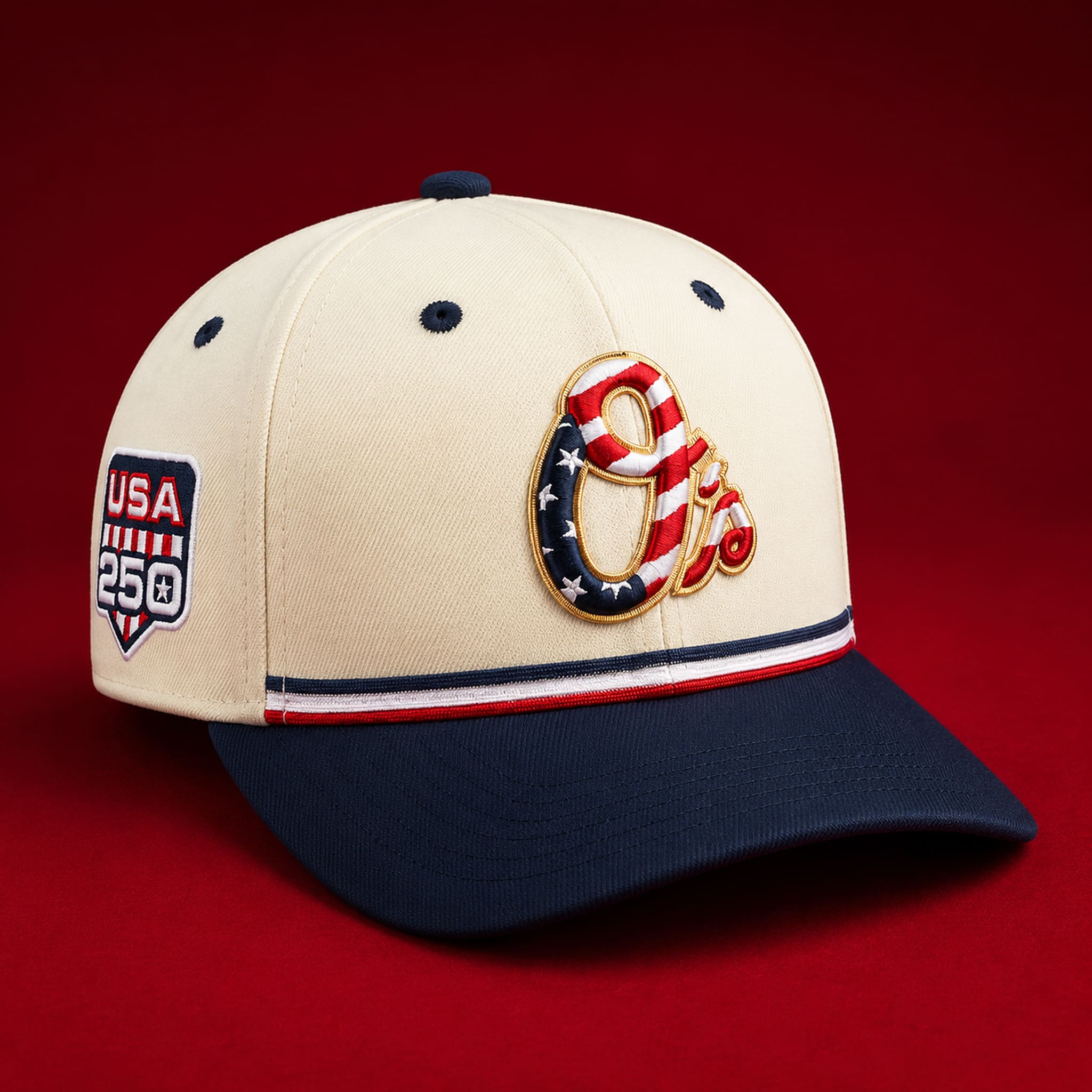 Baltimore Orioles USA 250 4th of July Hat 3 Baltimore Orioles USA 250 4th of July Hat 3