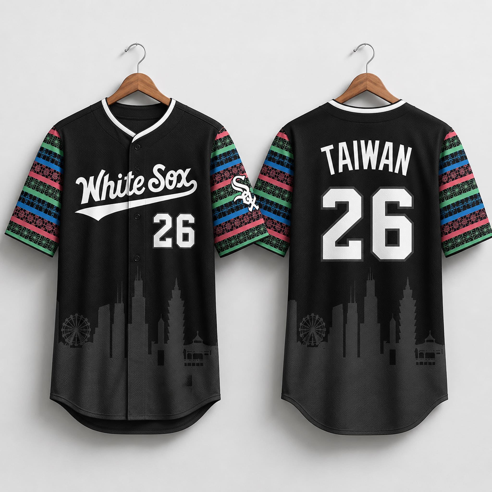 Chicago White Sox Taiwan Day 2026 Jersey 1 Chicago White Sox Taiwan Day 2026 Jersey 1