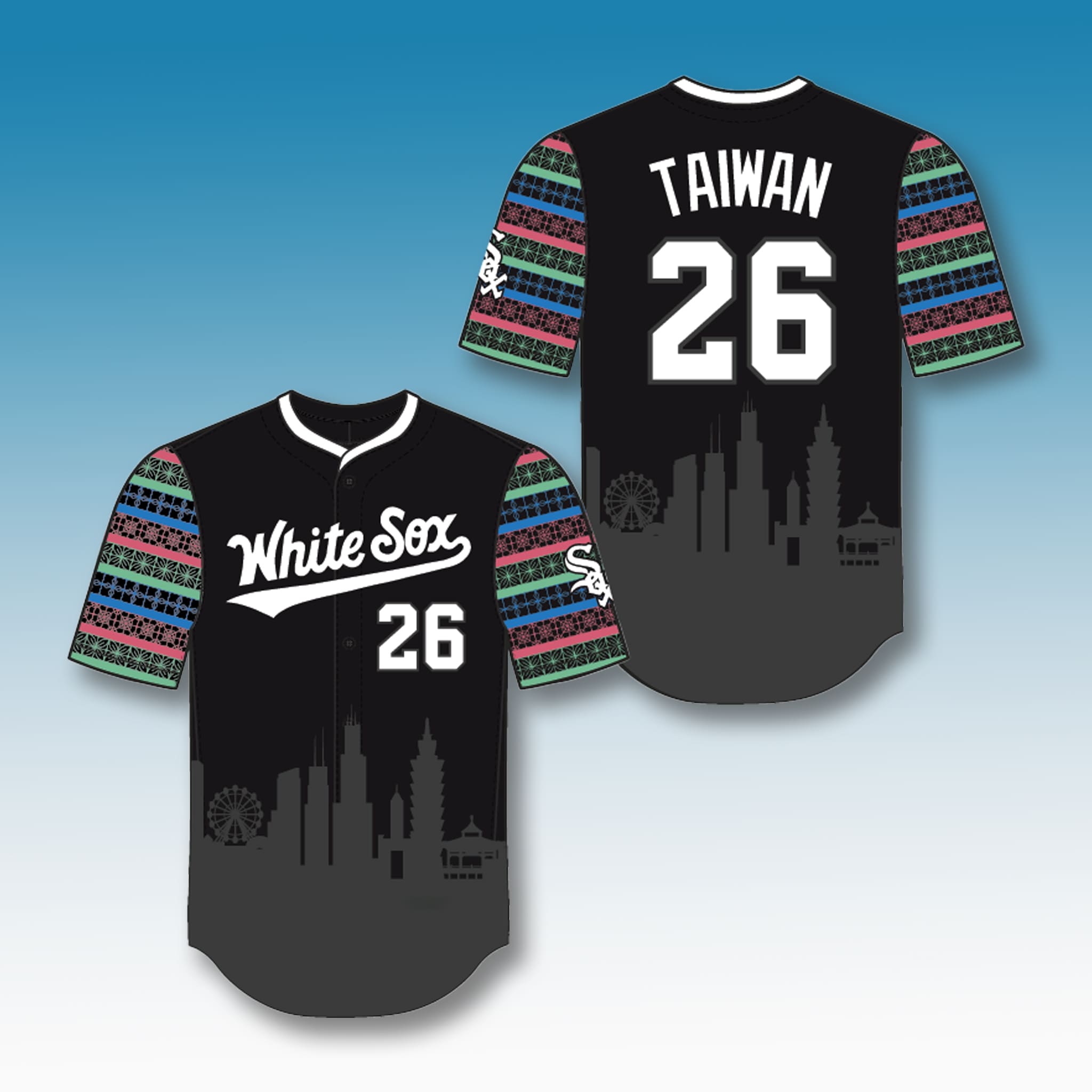 Chicago White Sox Taiwan Day 2026 Jersey 3 Chicago White Sox Taiwan Day 2026 Jersey 3