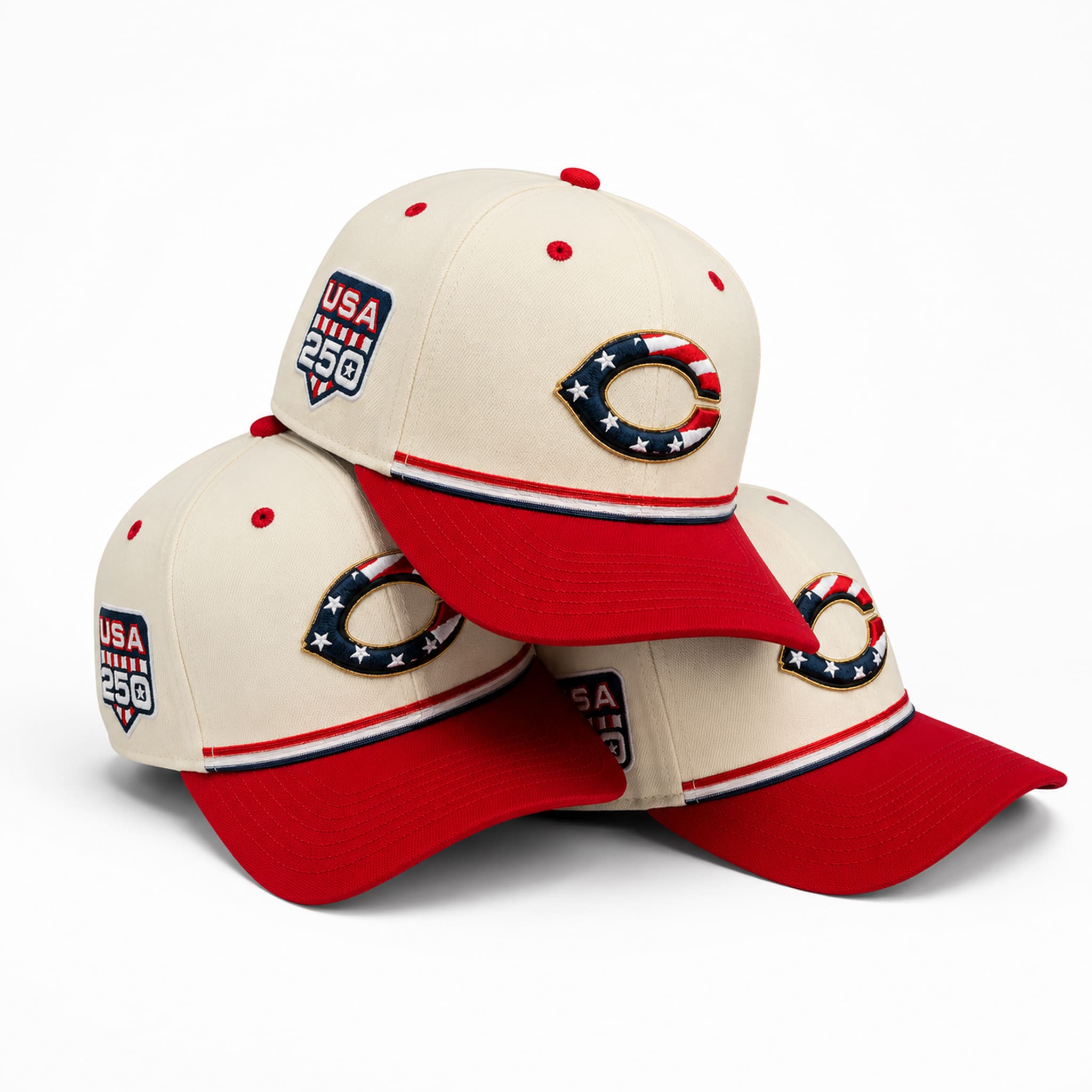 Cincinnati Reds USA 250 4th of July Hat 1 Cincinnati Reds USA 250 4th of July Hat 1
