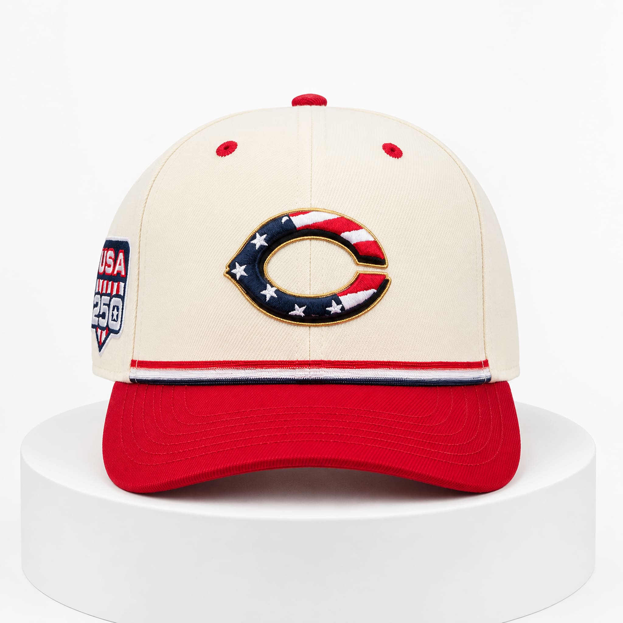 Cincinnati Reds USA 250 4th of July Hat 4 Cincinnati Reds USA 250 4th of July Hat 4
