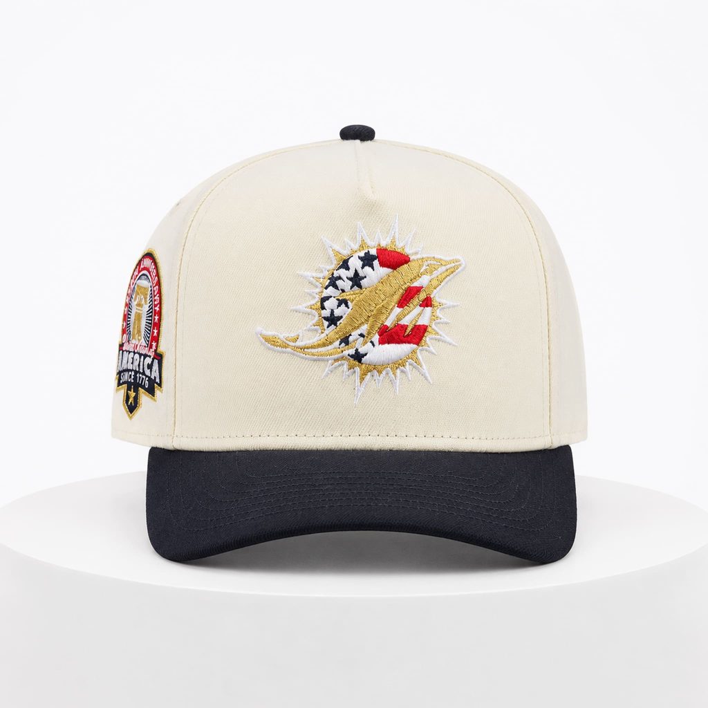 Dolphins America 250 Stars and Stripes Hat