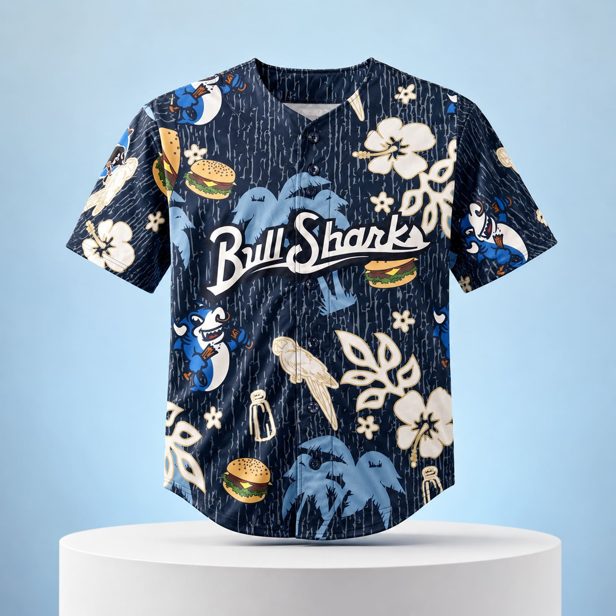 Durham Bulls Bull Sharks Margaritaville Jersey 2026 1 Durham Bulls Bull Sharks Margaritaville Jersey 2026 1