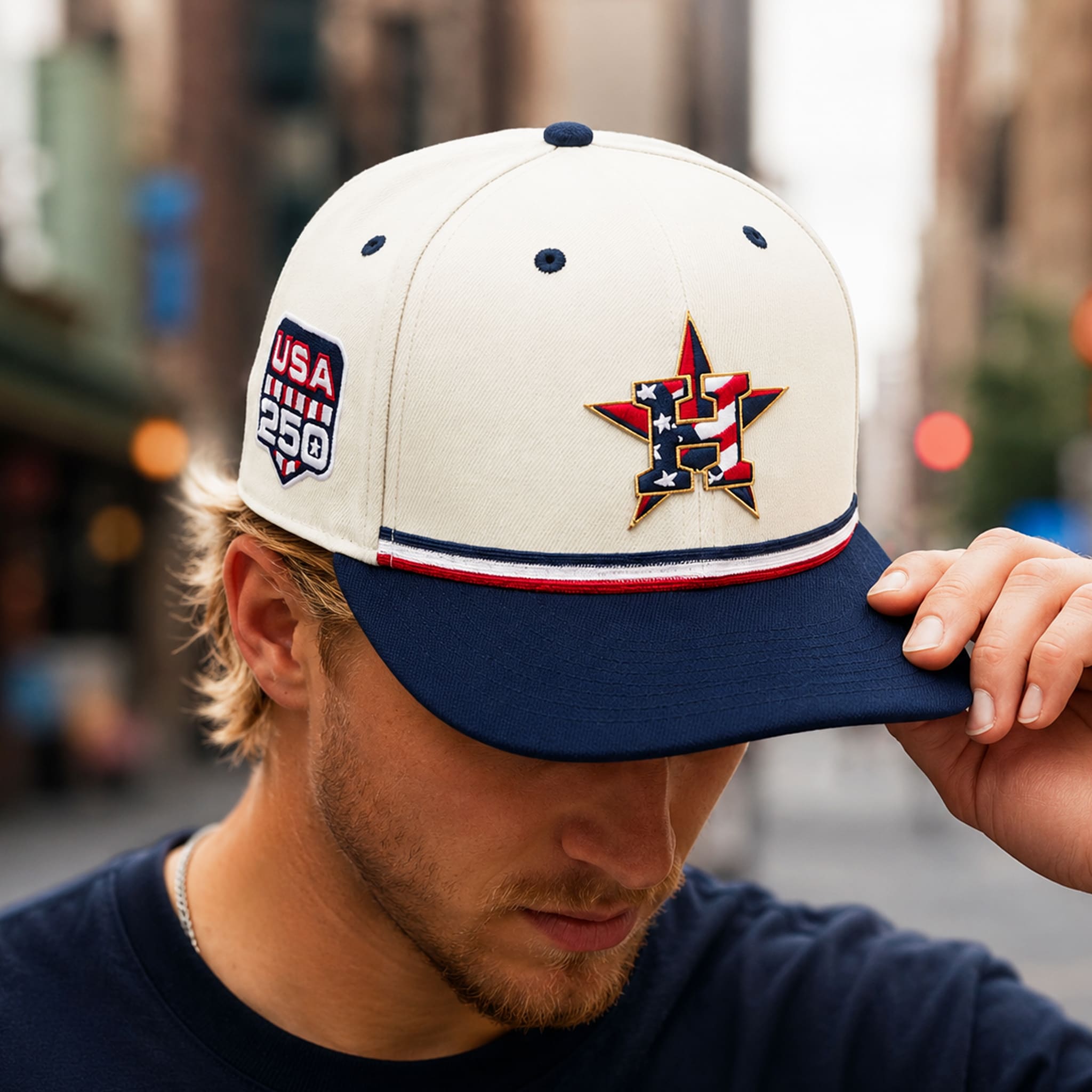 Houston Astros USA 250 4th of July Hat 2 Houston Astros USA 250 4th of July Hat 3