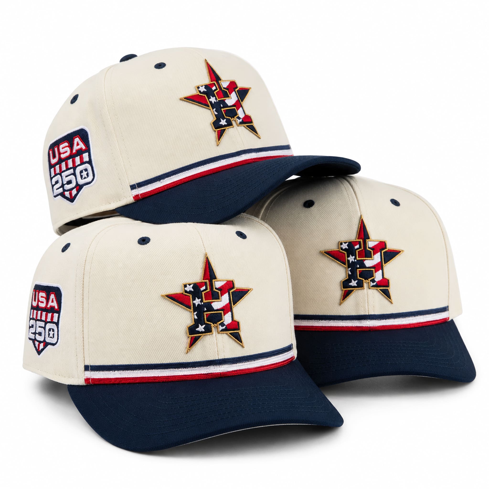 Houston Astros USA 250 4th of July Hat 4 Houston Astros USA 250 4th of July Hat 5