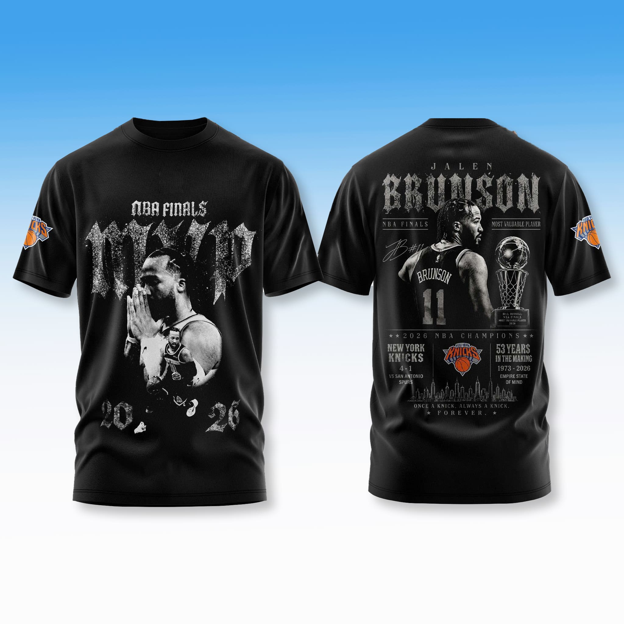 Jalen Brunson 2026 New York Forever 3D Shirt 1 Jalen Brunson 2026 New York Forever 3D Shirt 1