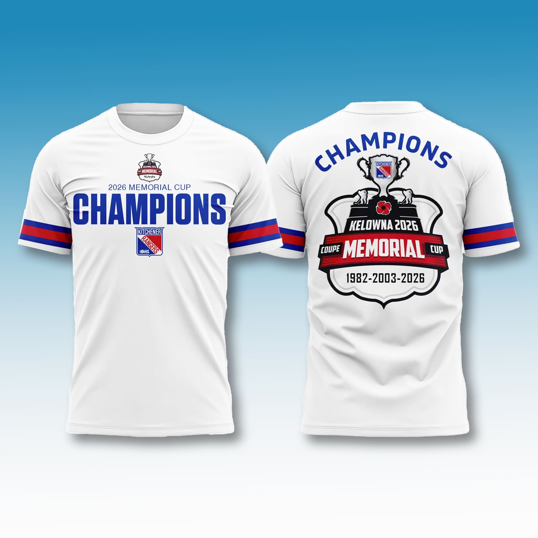 Kitchener Rangers 2026 Memorial Cup Champions Shirt 1 Kitchener Rangers 2026 Memorial Cup Champions Shirt 1
