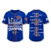 Knicks 2025-2026 Championship Baseball Jersey 3 Knicks 2025 2026 Championship Baseball Jersey