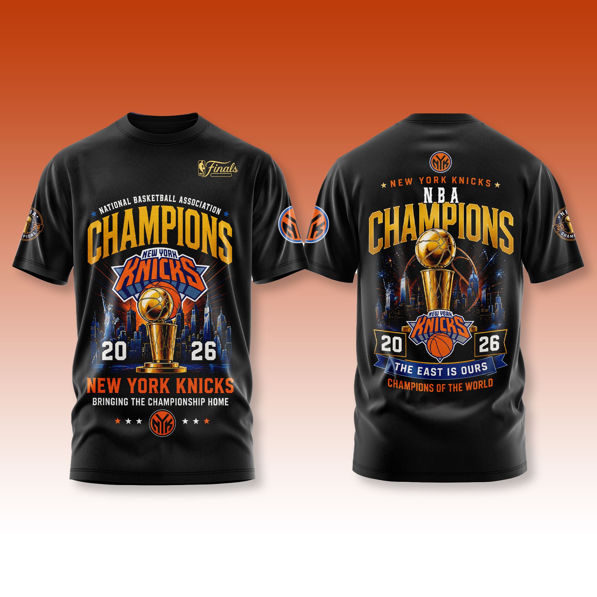 Knicks 2026 Champions Of The World T-shirt 1 Knicks 2026 Champions Of The World T shirt 1