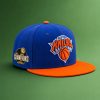 Knicks 2026 Champions Orange and Blue Skies Hat 1