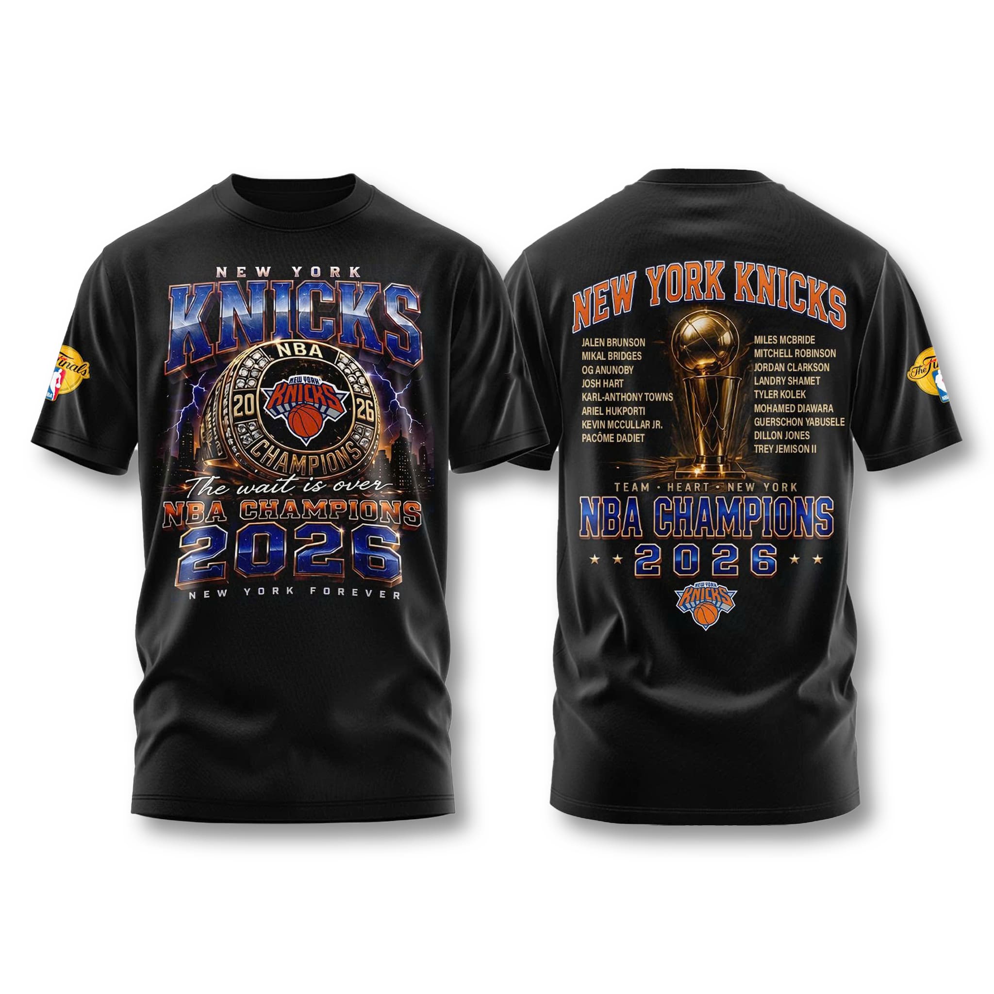 Knicks 2026 Champions Ring Shirt Knicks 2026 Champions Ring Shirt