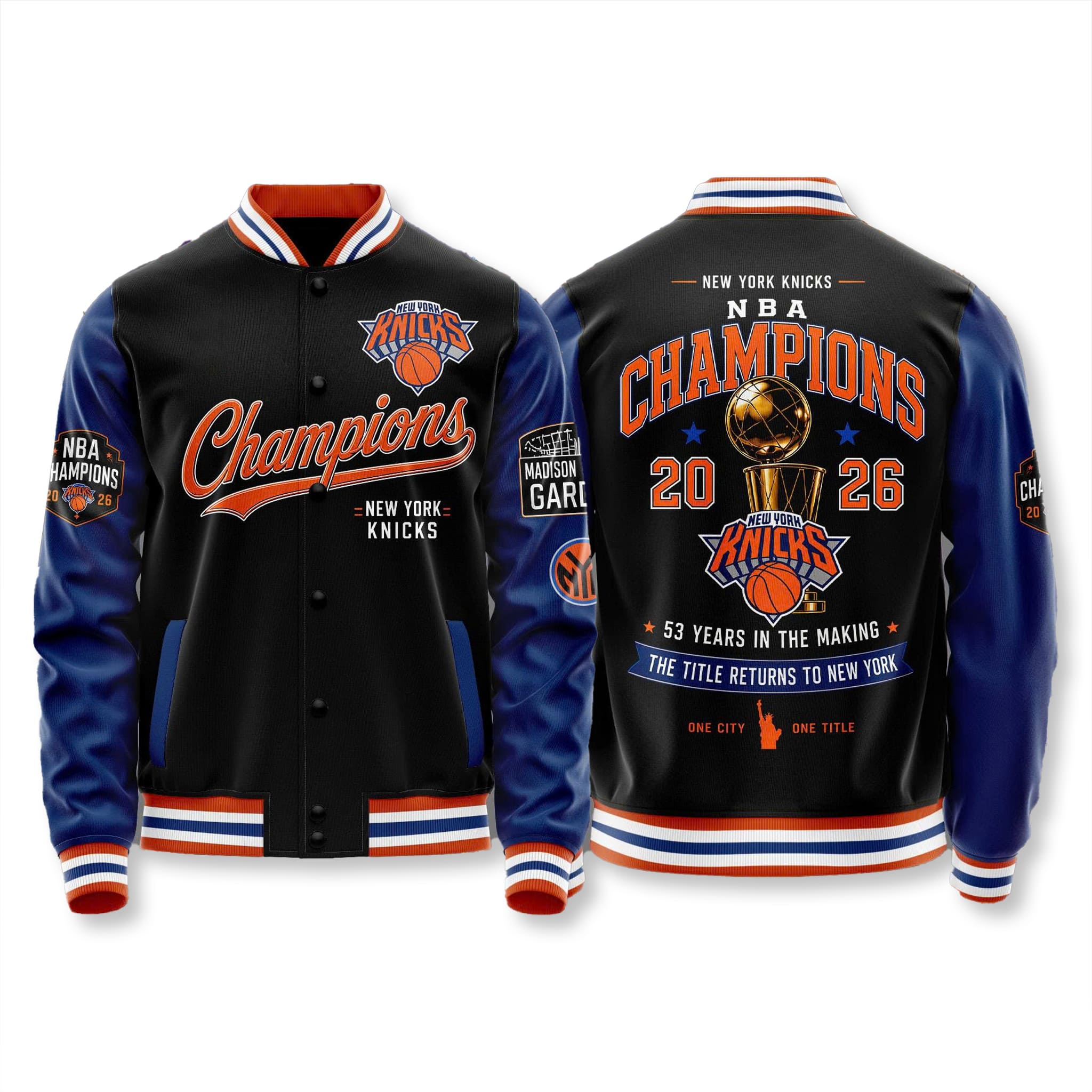 Knicks End 53-year Title Drought Jacket 2 Knicks End 53 year Title Drought Jacket