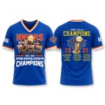 Knicks Team Roster 2026 Champions Shirt