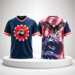 Lake County Captains America 250 Celebration Jersey Giveaway
