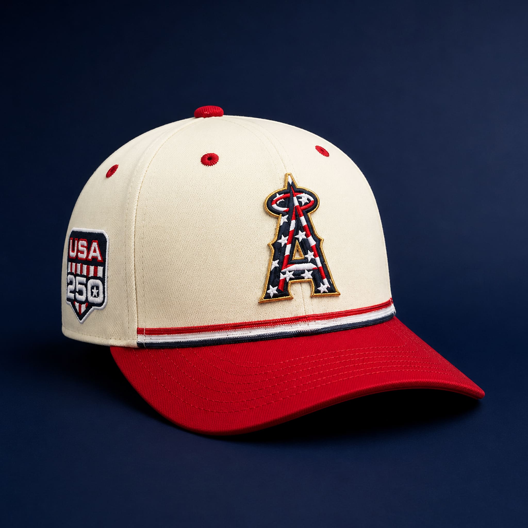 Los Angeles Angels USA 250 4th of July Hat 3 Los Angeles Angels USA 250 4th of July Hat 3