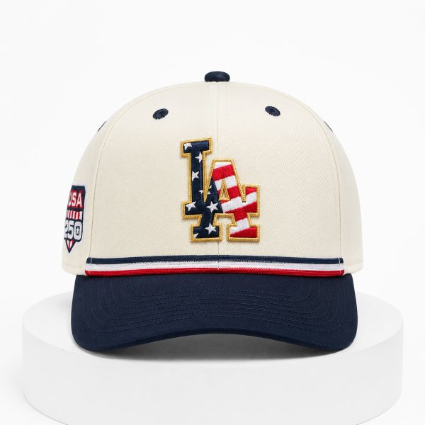 LA Dodgers USA 250 4th of July Hat