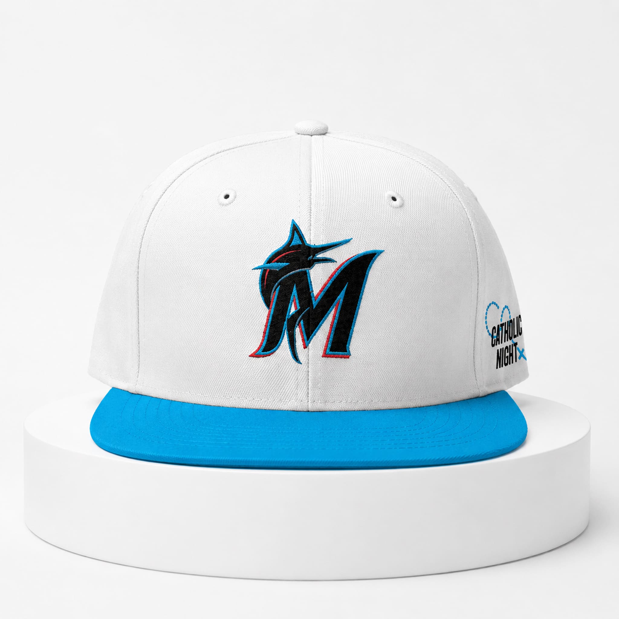 2026 Marlins Catholic Night Hat Giveaway 4 Marlins Catholic Night Hat Giveaway 2026 4