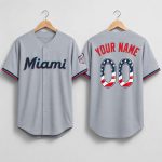 2026 Marlins USA 250 Star and Stripe Jersey