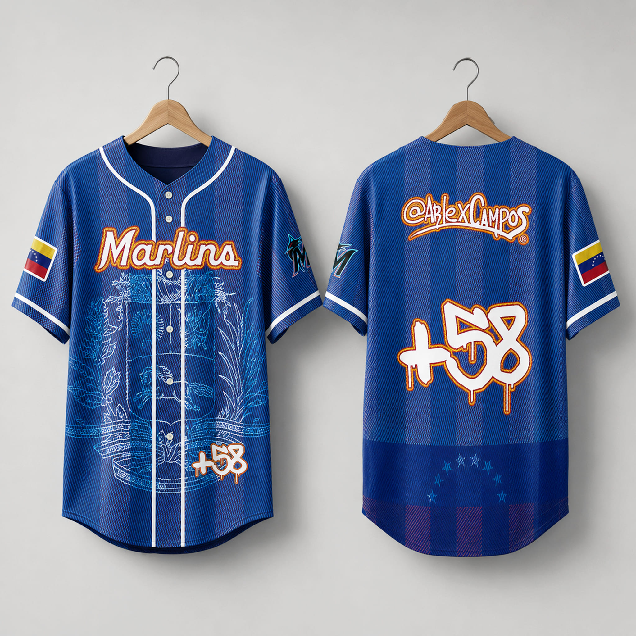 2026 Marlins Venezuelan Heritage Jersey Giveaway 2 Marlins Venezuelan Heritage Jersey Giveaway 2026 2