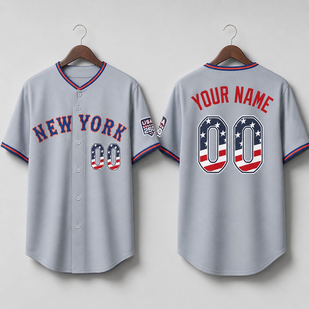 Mets USA 250 Star and Stripe Jersey 2026