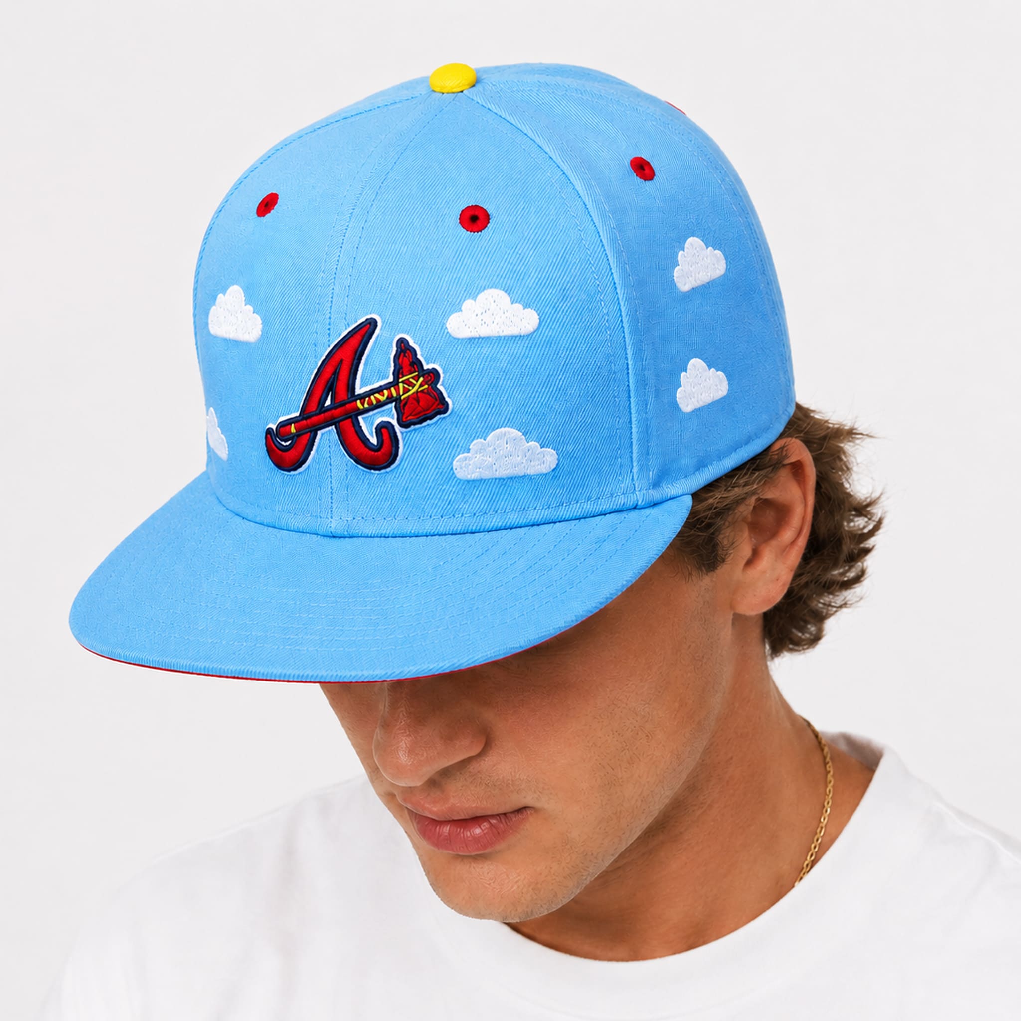 2026 Michael Harris II Braves Cloudy Hat 5 Michael Harris II Braves Cloudy Hat 2026 2