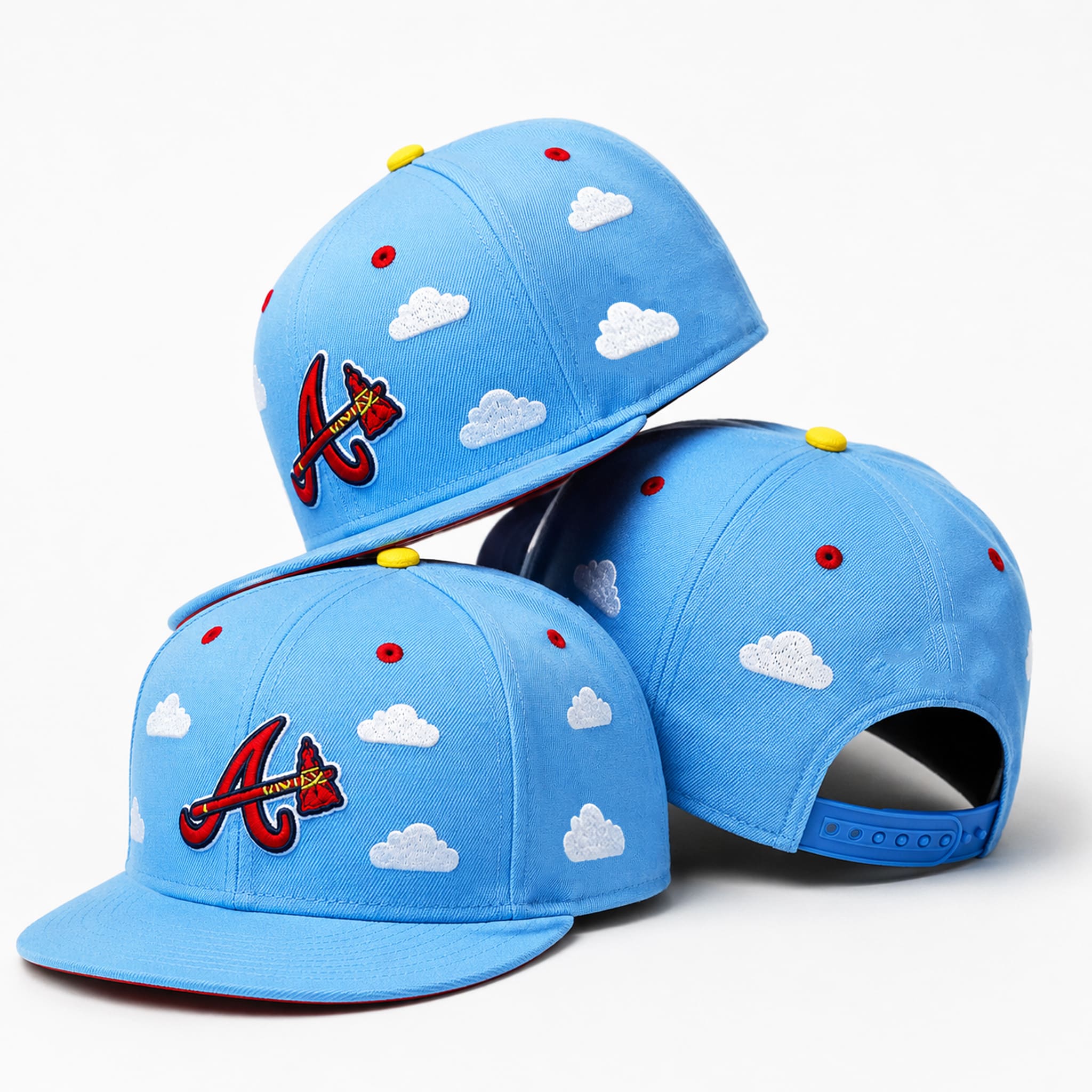 2026 Michael Harris II Braves Cloudy Hat 1 Michael Harris II Braves Cloudy Hat 2026