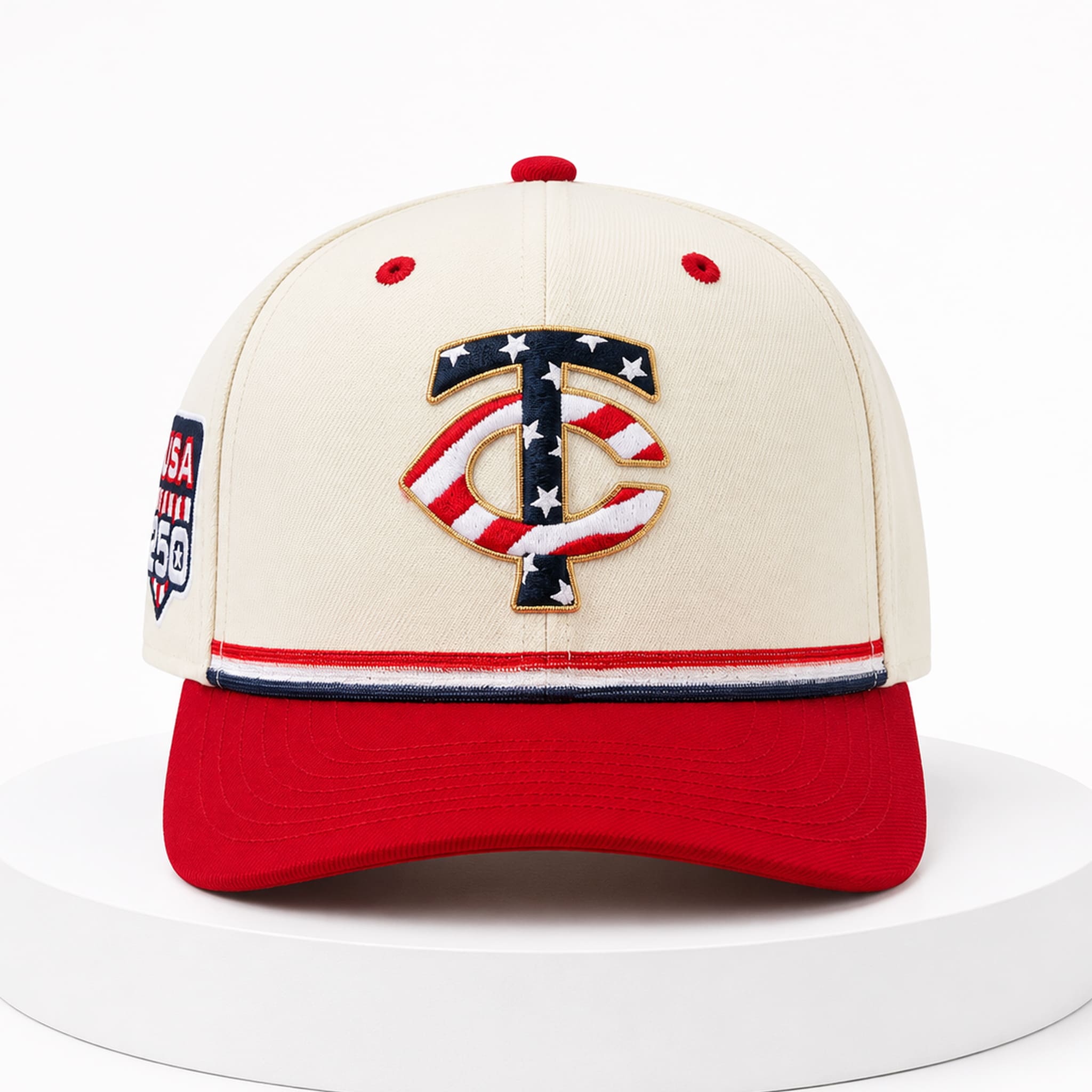 Minnesota Twins USA 250 4th of July Hat 4 Minnesota Twins USA 250 4th of July Hat 4