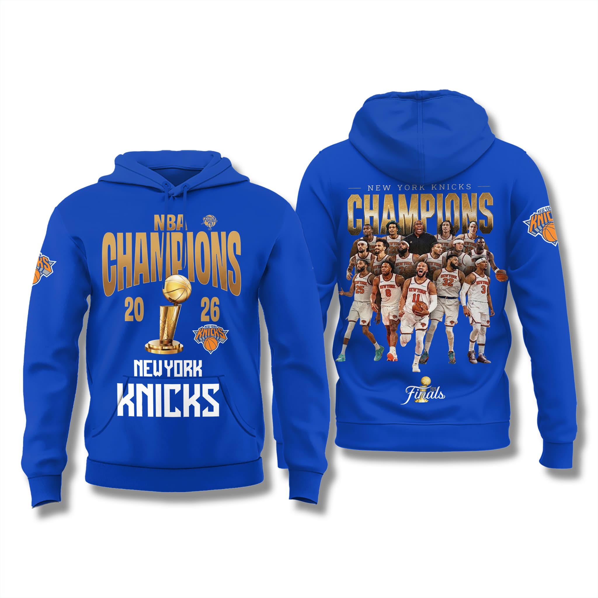 NY Knicks 2026 All Roster Finals Champions Hoodie NY Knicks 2026 All Roster Finals Champions Hoodie
