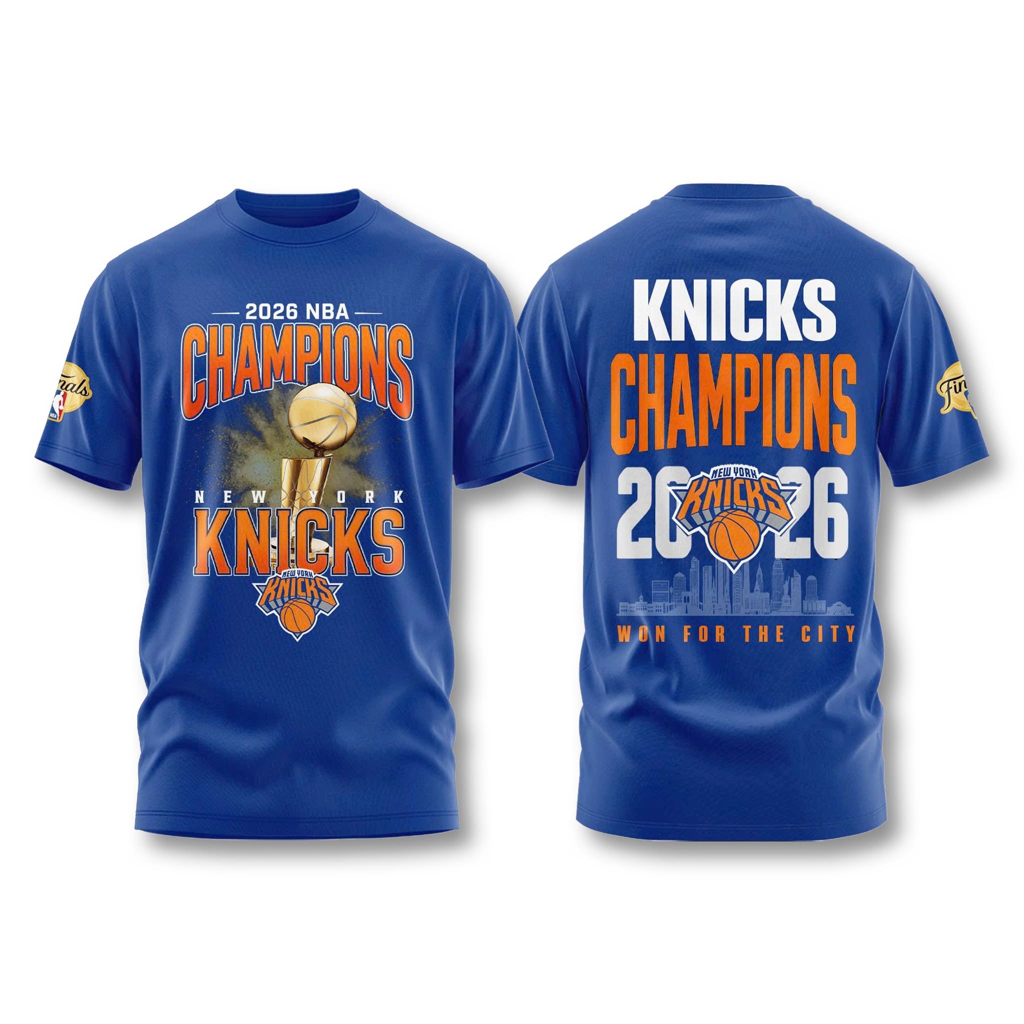 NY Knicks 2026 Champions Won For The City Shirt 2 NY Knicks 2026 Champions Won For The City Shirt 2