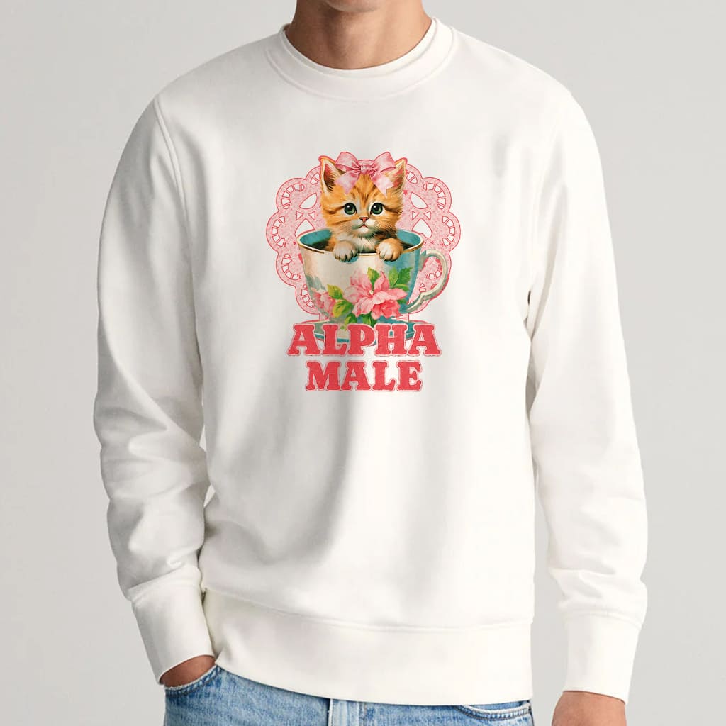 Nicholas Galitzine Kitten Sweatshirt 2 Nicholas Galitzine Kitten Sweatshirt 16