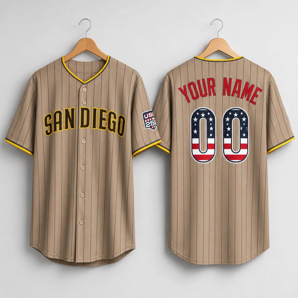 2026 Padres USA 250 Star and Stripe Jersey